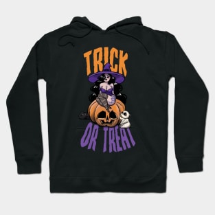 Pumpkin Witch Hoodie